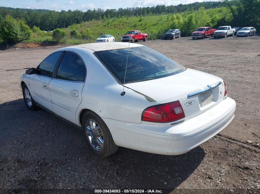 2002 Mercury Sable Ls Premium VIN: 1MEFM55S02A638072 Lot: 39434083