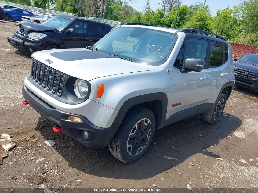 2017 Jeep Renegade Trailhawk 4X4 VIN: ZACCJBCB9HPF60317 Lot: 39434086