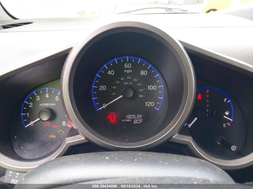 2010 Honda Element Ex VIN: 5J6YH2H76AL005528 Lot: 39434090