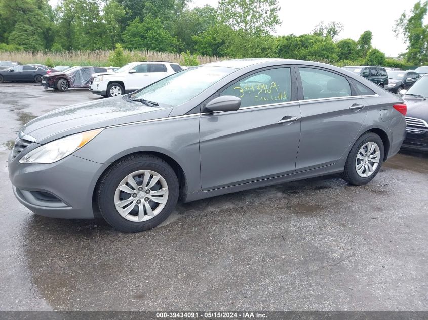 2013 Hyundai Sonata Gls VIN: 5NPEB4AC2DH593546 Lot: 39434091