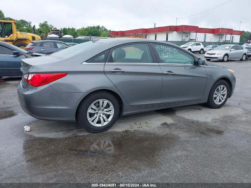 2013 Hyundai Sonata Gls VIN: 5NPEB4AC2DH593546 Lot: 39434091