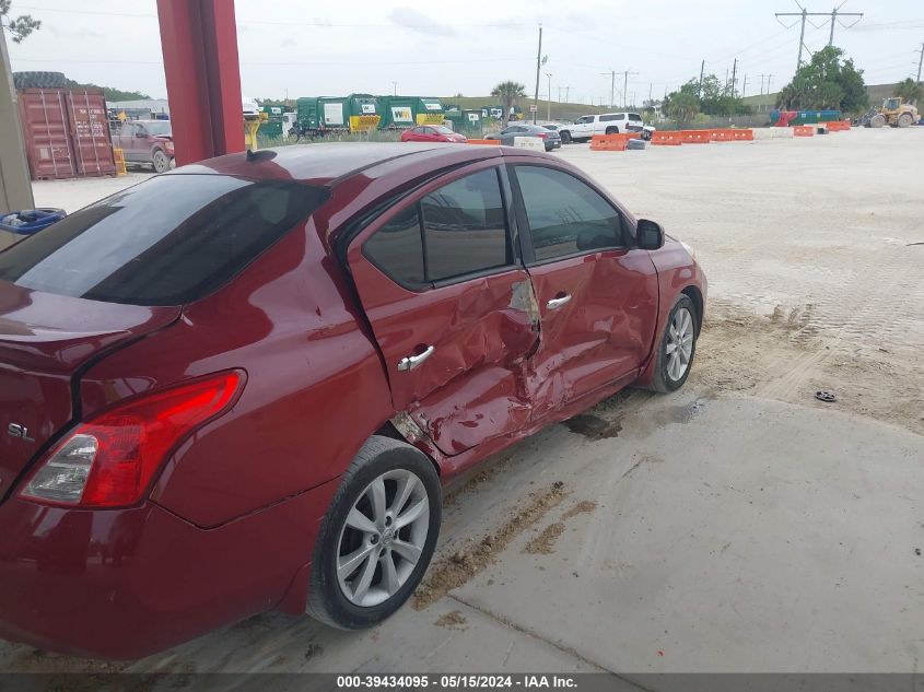 2014 Nissan Versa 1.6 Sl VIN: 3N1CN7AP0EL877183 Lot: 39434095