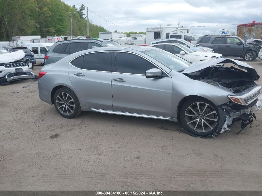 2018 Acura Tlx Tech Pkg VIN: 19UUB2F54JA012353 Lot: 39434106