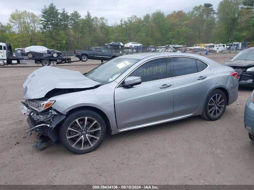 2018 Acura Tlx Tech Pkg VIN: 19UUB2F54JA012353 Lot: 39434106