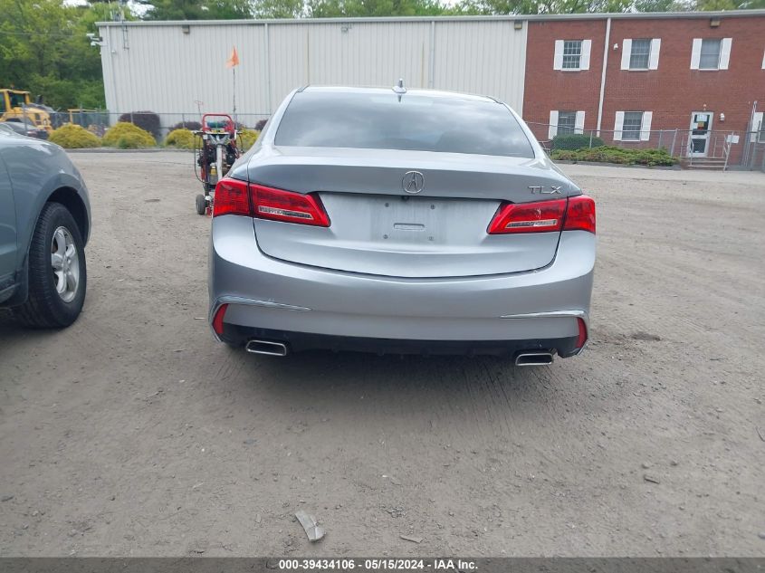 2018 Acura Tlx Tech Pkg VIN: 19UUB2F54JA012353 Lot: 39434106