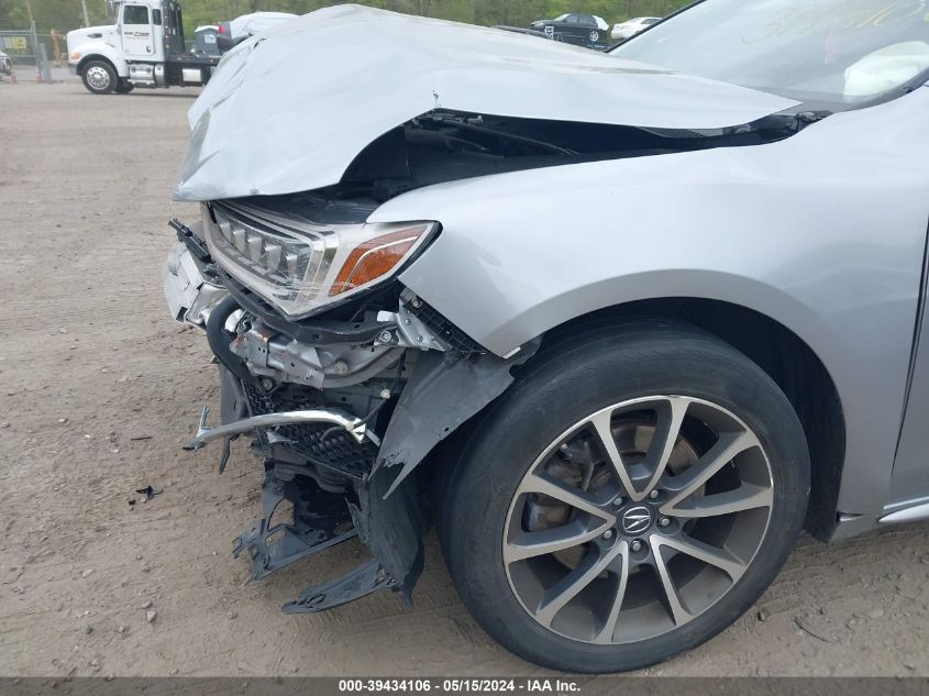 2018 Acura Tlx Tech Pkg VIN: 19UUB2F54JA012353 Lot: 39434106