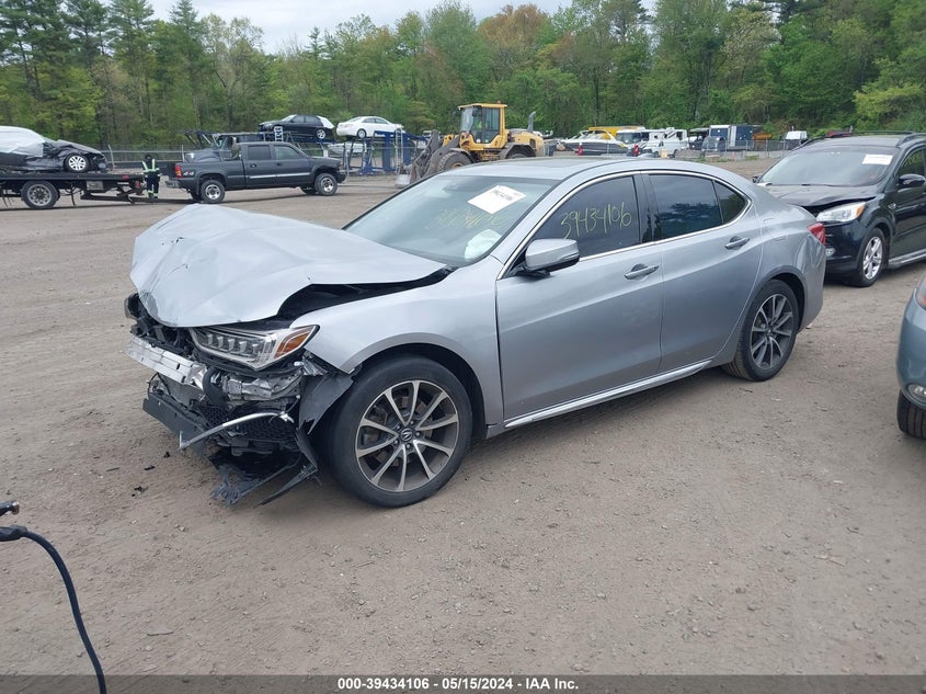 2018 Acura Tlx Tech Pkg VIN: 19UUB2F54JA012353 Lot: 39434106