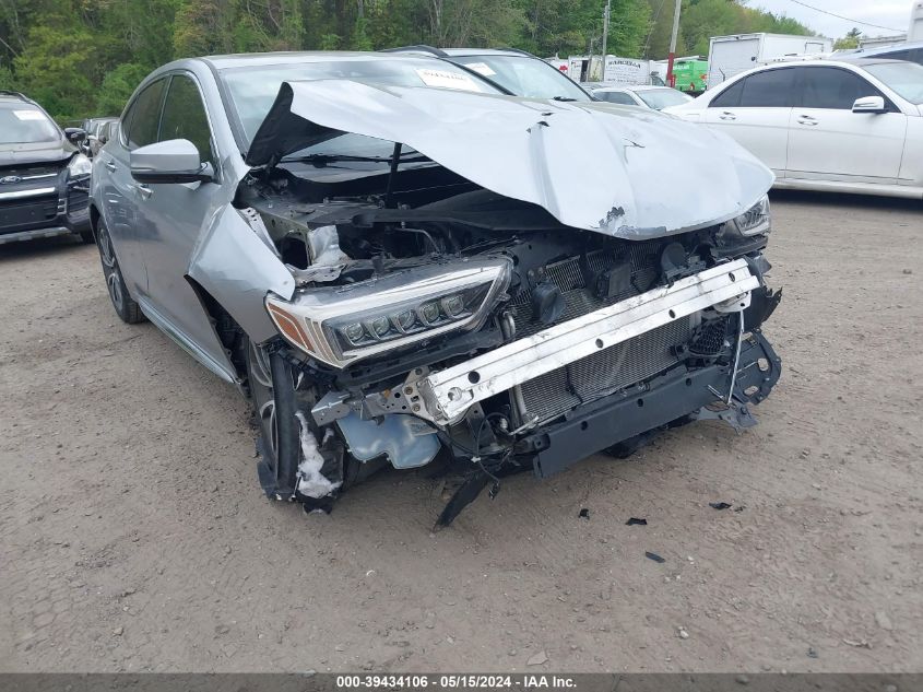 2018 Acura Tlx Tech Pkg VIN: 19UUB2F54JA012353 Lot: 39434106