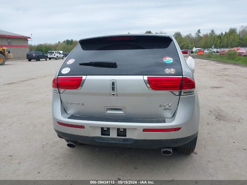 2011 Lincoln Mkx VIN: 2LMDJ8JK1BBJ14782 Lot: 39434113