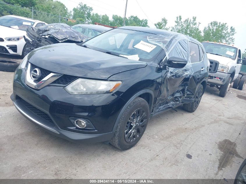 2015 Nissan Rogue S VIN: KNMAT2MV1FP526117 Lot: 39434114