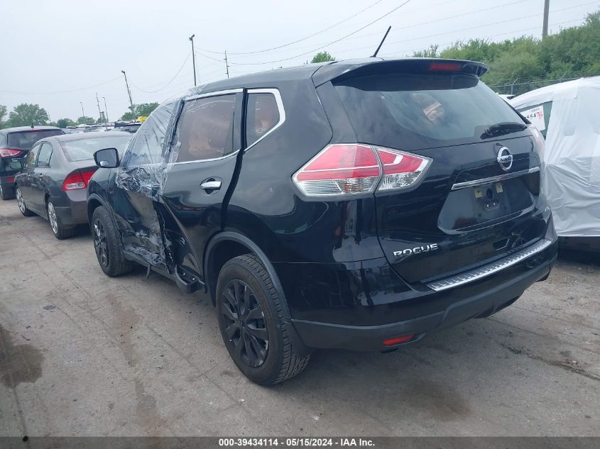 2015 Nissan Rogue S VIN: KNMAT2MV1FP526117 Lot: 39434114