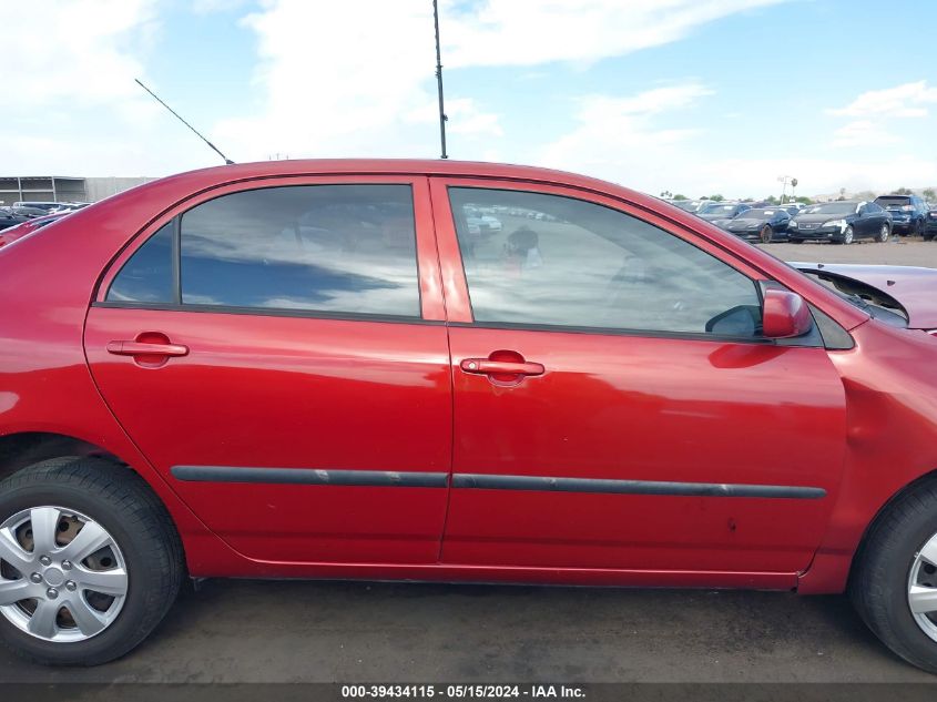 2006 Toyota Corolla Ce VIN: JTDBR32E360093761 Lot: 39434115