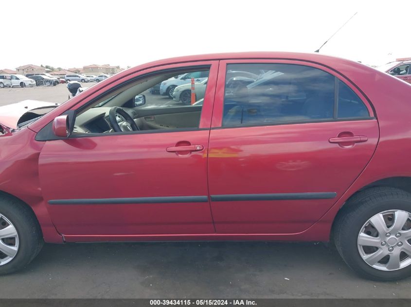 2006 Toyota Corolla Ce VIN: JTDBR32E360093761 Lot: 39434115