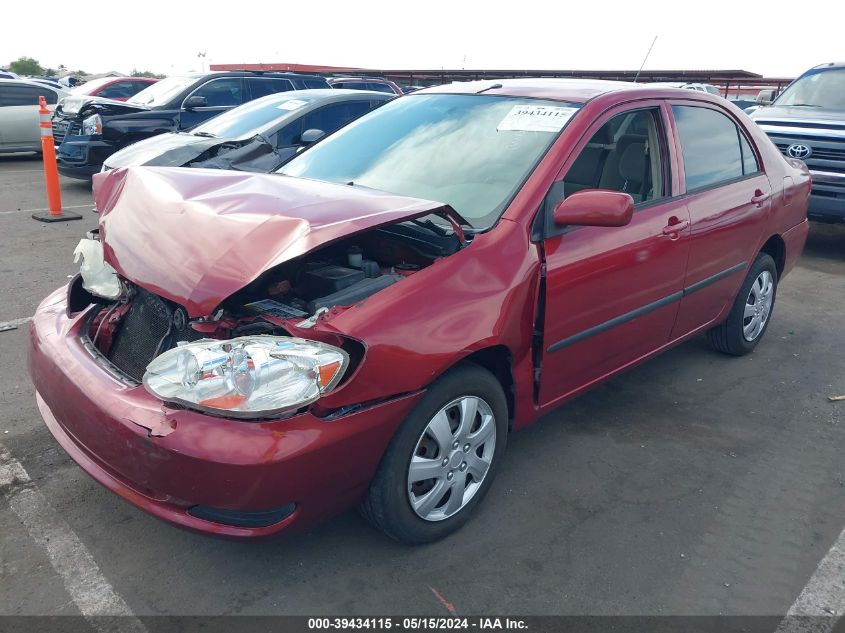 2006 Toyota Corolla Ce VIN: JTDBR32E360093761 Lot: 39434115