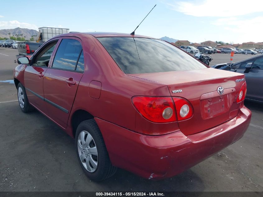 2006 Toyota Corolla Ce VIN: JTDBR32E360093761 Lot: 39434115