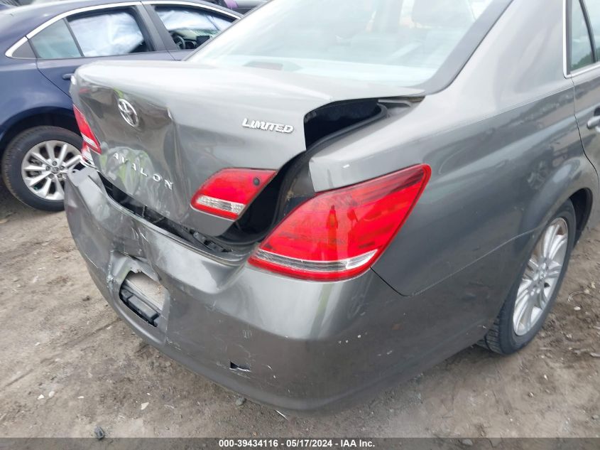 2006 Toyota Avalon Limited VIN: 4T1BK36BX6U137585 Lot: 39434116