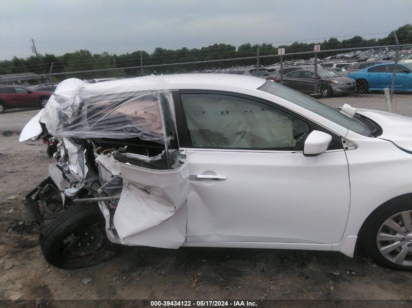 2019 Nissan Sentra S VIN: 3N1AB7AP0KY445322 Lot: 39434122