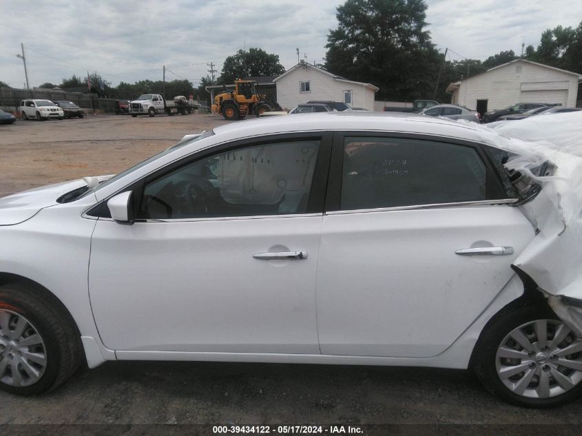 2019 Nissan Sentra S VIN: 3N1AB7AP0KY445322 Lot: 39434122