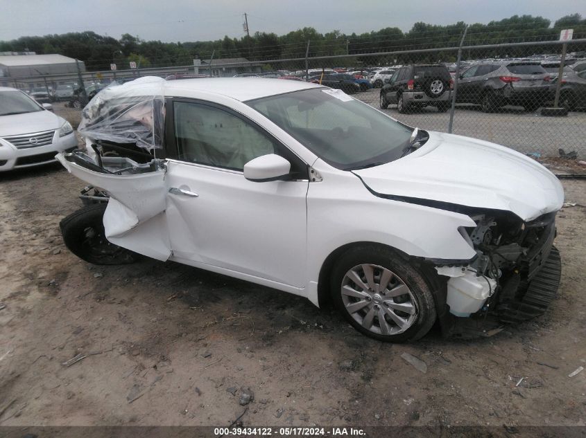 2019 Nissan Sentra S VIN: 3N1AB7AP0KY445322 Lot: 39434122