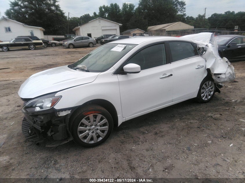 3N1AB7AP0KY445322 2019 Nissan Sentra S