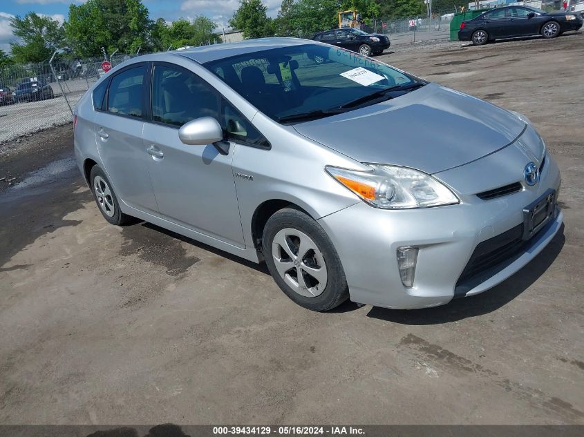 2012 Toyota Prius Three VIN: JTDKN3DUXC5442123 Lot: 39434129