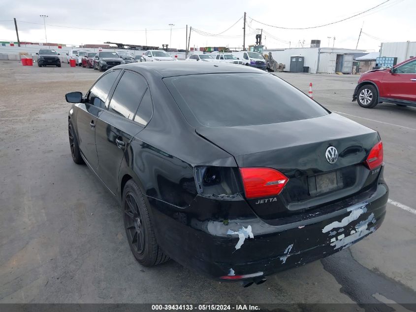 2012 Volkswagen Jetta 2.5L Se VIN: 3VWDP7AJ4CM321549 Lot: 39434133