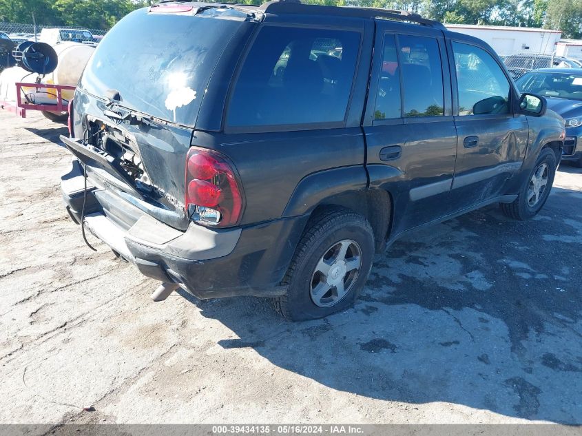 2004 Chevrolet Trailblazer Ls VIN: 1GNDS13S742377473 Lot: 39434135