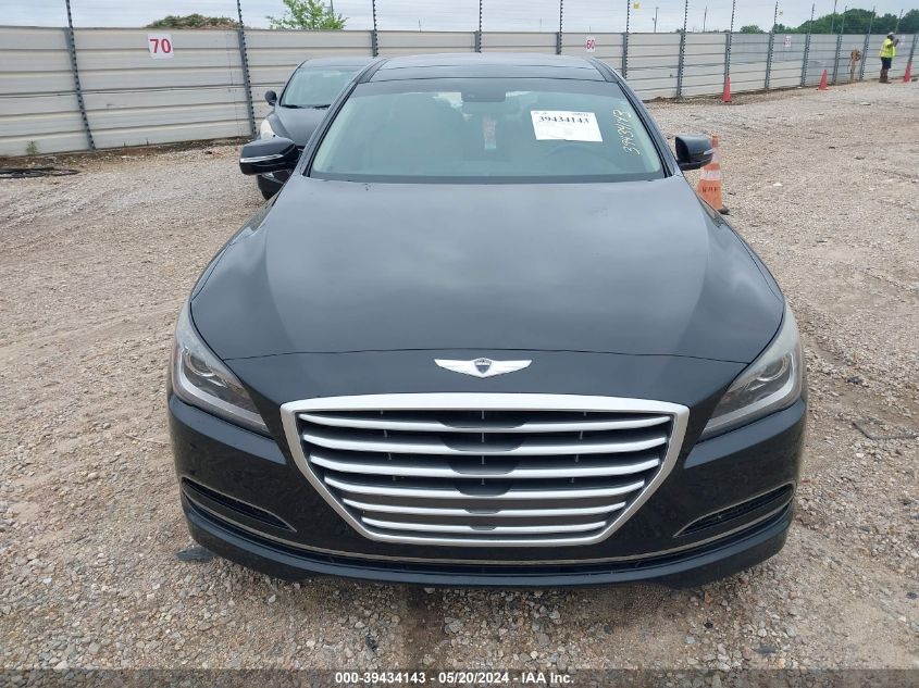 2015 Hyundai Genesis 3.8 VIN: KMHGN4JE4FU057526 Lot: 39434143