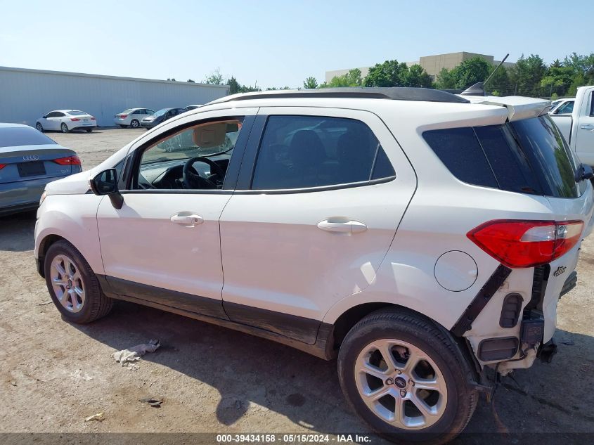 2021 Ford Ecosport Se VIN: MAJ3S2GE6MC398295 Lot: 39434158