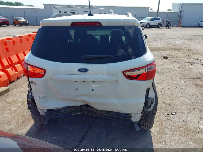 2021 Ford Ecosport Se VIN: MAJ3S2GE6MC398295 Lot: 39434158