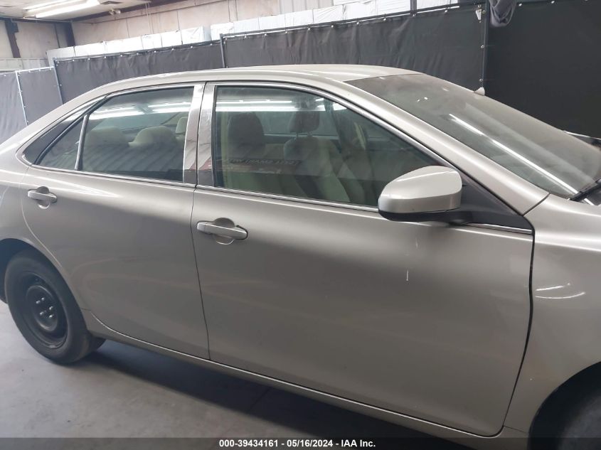 2016 Toyota Camry Le VIN: 4T1BF1FK6GU507795 Lot: 39434161