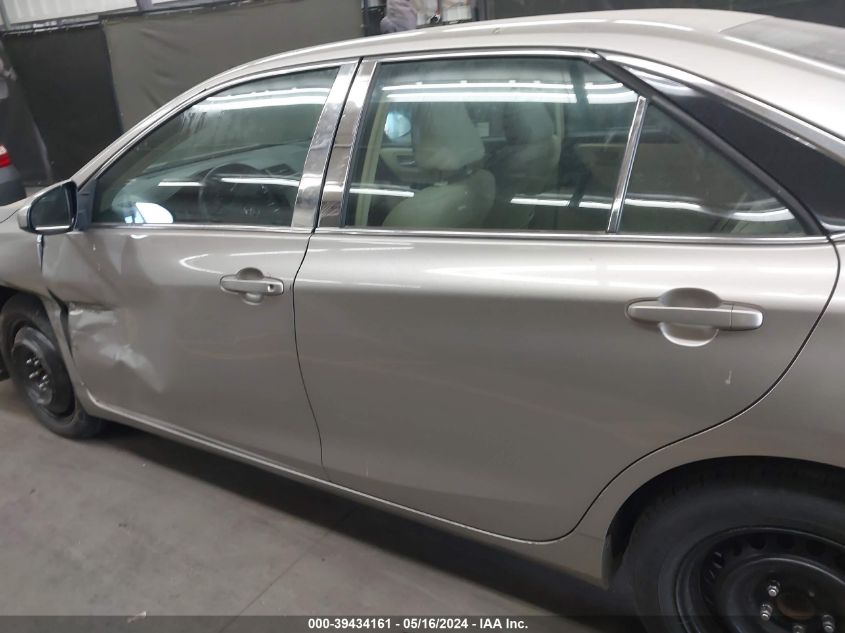 2016 Toyota Camry Le VIN: 4T1BF1FK6GU507795 Lot: 39434161