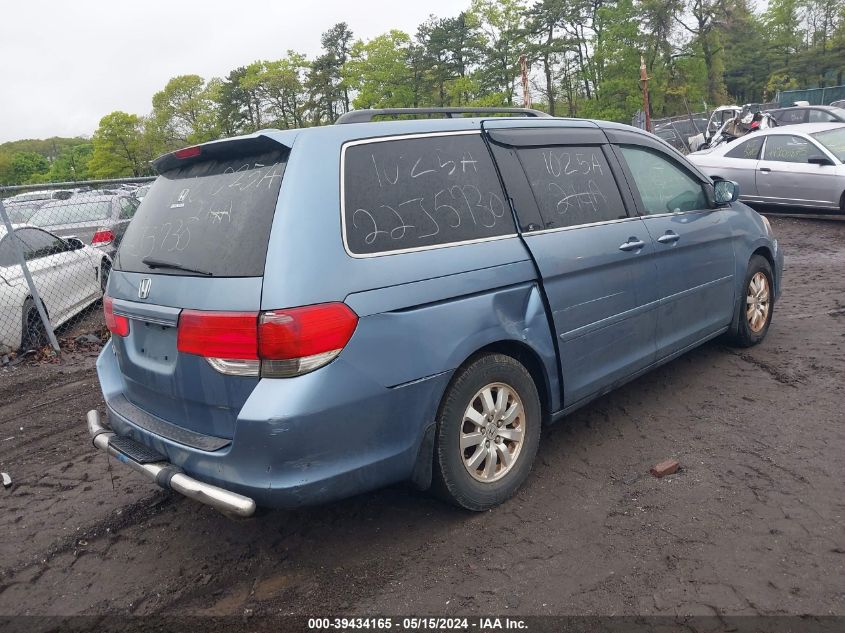 2008 Honda Odyssey Ex-L VIN: 5FNRL38708B058107 Lot: 39434165