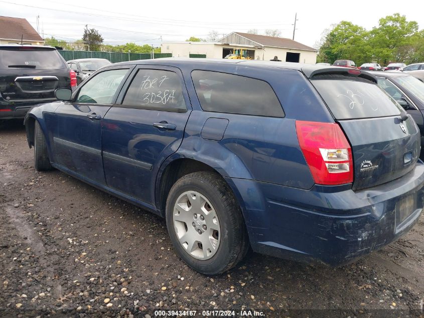 2006 Dodge Magnum VIN: 2D4FV47V56H491130 Lot: 39434167