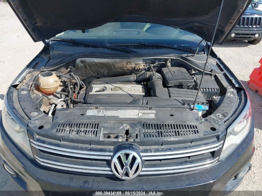 2012 Volkswagen Tiguan S/Se/Sel VIN: WVGBV7AX1CW530098 Lot: 39434169