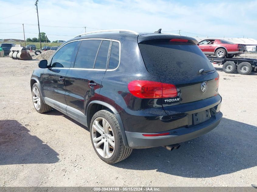 2012 Volkswagen Tiguan S/Se/Sel VIN: WVGBV7AX1CW530098 Lot: 39434169