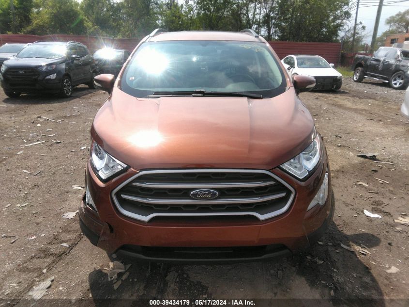 2020 Ford Ecosport Se VIN: MAJ6S3GL7LC328918 Lot: 39434179