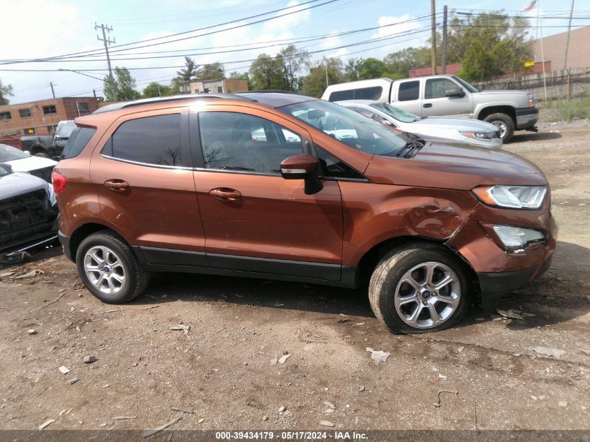 2020 Ford Ecosport Se VIN: MAJ6S3GL7LC328918 Lot: 39434179