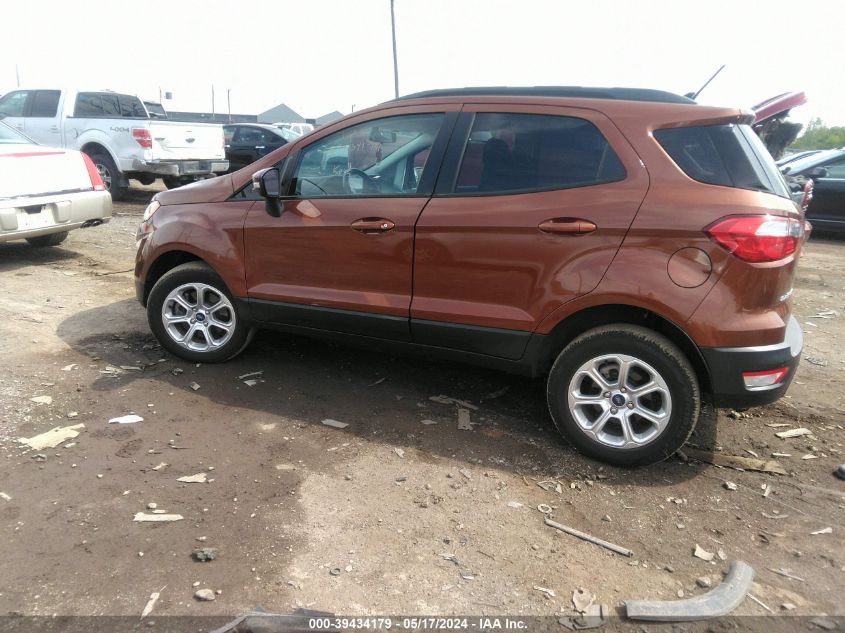 2020 Ford Ecosport Se VIN: MAJ6S3GL7LC328918 Lot: 39434179