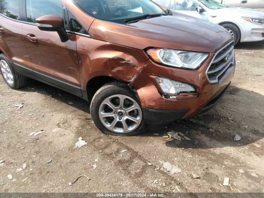 2020 Ford Ecosport Se VIN: MAJ6S3GL7LC328918 Lot: 39434179