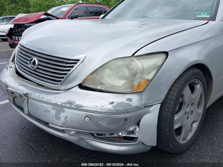 2005 Lexus Ls 430 VIN: JTHBN36F955018531 Lot: 39434182
