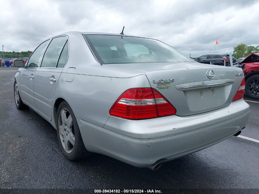 2005 Lexus Ls 430 VIN: JTHBN36F955018531 Lot: 39434182