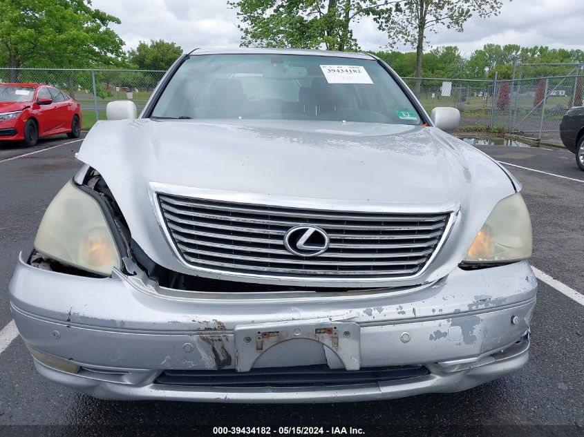 2005 Lexus Ls 430 VIN: JTHBN36F955018531 Lot: 39434182