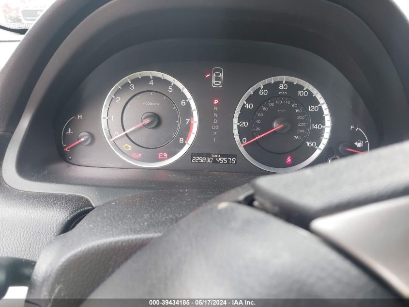 2010 Honda Accord 3.5 Ex-L VIN: 1HGCP3F83AA013233 Lot: 39434185