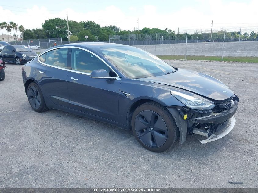 2018 Tesla Model 3 Long Range/Mid Range VIN: 5YJ3E1EA1JF123718 Lot: 39434189