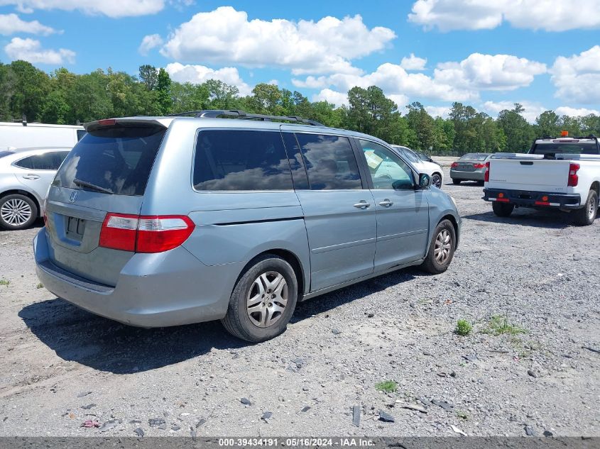 2006 Honda Odyssey Ex-L VIN: 5FNRL38676B104777 Lot: 39434191