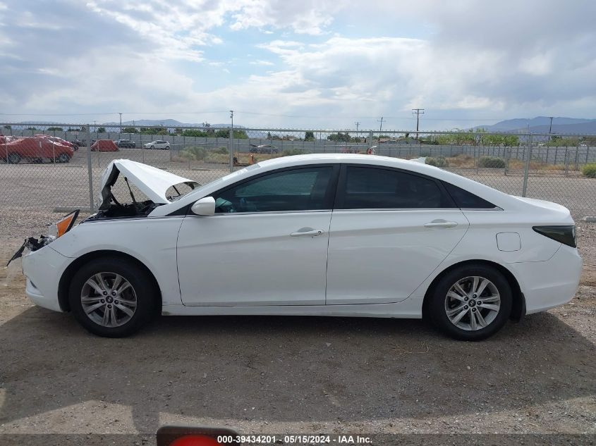 2013 Hyundai Sonata Gls VIN: 5NPEB4AC1DH614256 Lot: 39434201