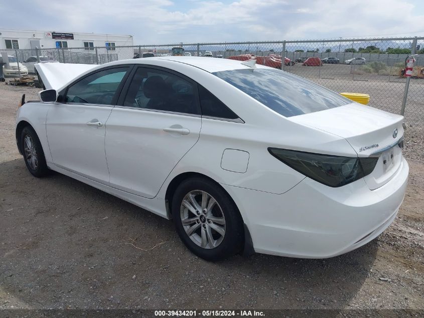 2013 Hyundai Sonata Gls VIN: 5NPEB4AC1DH614256 Lot: 39434201