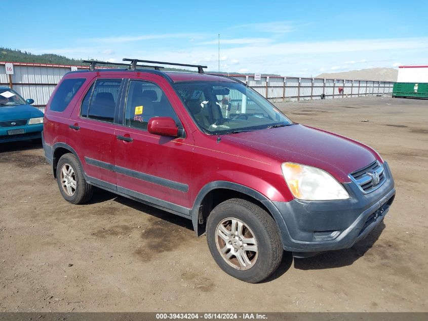 2002 Honda Cr-V Ex VIN: JHLRD788X2C007850 Lot: 39434204