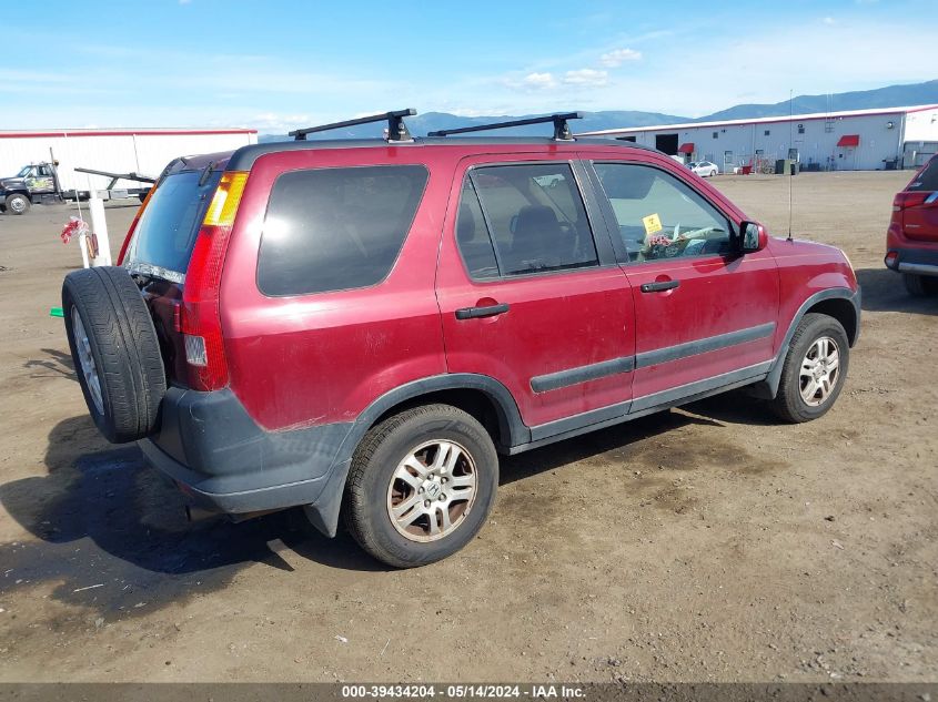 2002 Honda Cr-V Ex VIN: JHLRD788X2C007850 Lot: 39434204